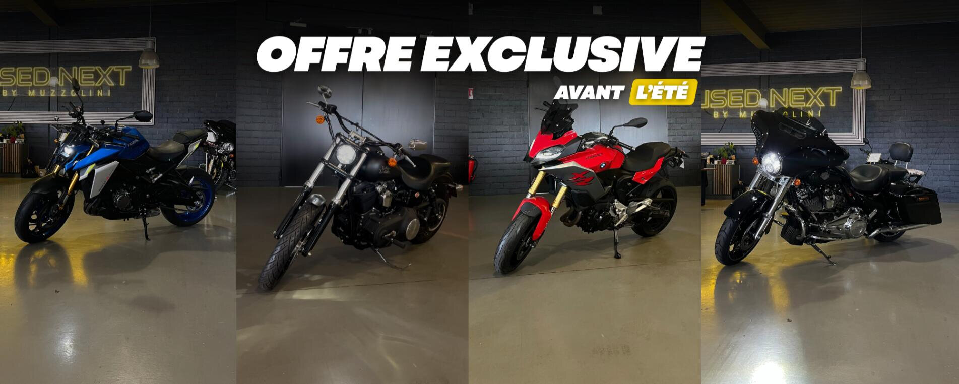 jusqu'à -30% sur nos motos